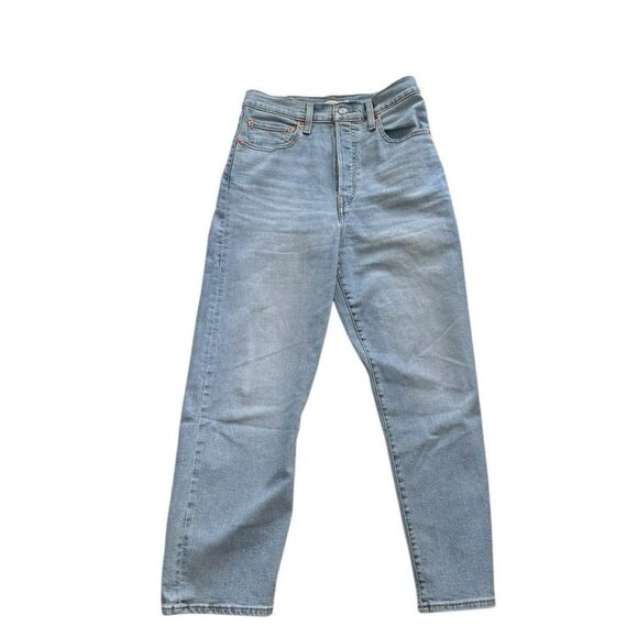 Levis RIBCAGE STRAIGHT ANKLE WOMEN'S JEANS 30x27 - Picture 2 of 9